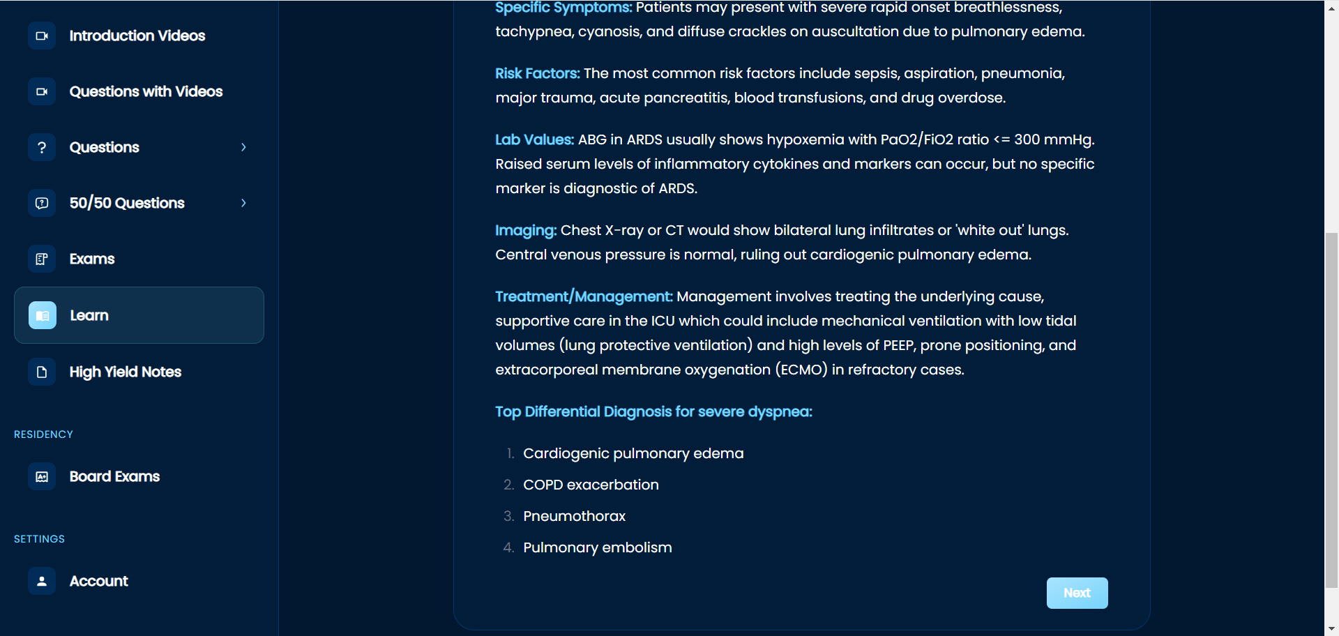 MD Boost Differential Diagnosis Note 2