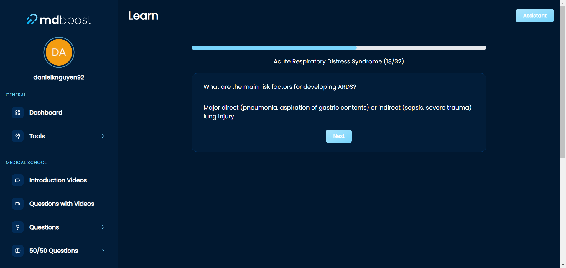 MD Boost Differential Diagnosis Flashcard 2