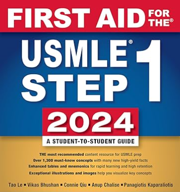 USMLE Step 1 First Aide Book Cover